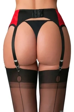 Nylon Dreams 6 Strap Suspender Belt