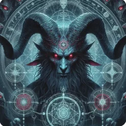 Oakhart Industries Oakhart Baphomet Coaster Set