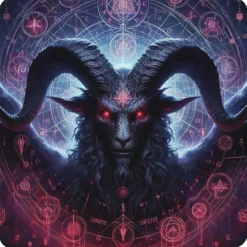 Oakhart Industries Oakhart Baphomet Coaster Set