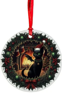 Oakhart Industries Oakhart Batcat Christmas Ornament