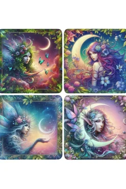 Oakhart Industries Oakhart Fairy Coaster Set