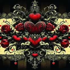 Oakhart Industries Oakhart Gothic Valentine Card