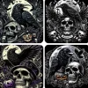 Oakhart Industries Oakhart Halloween Coaster Set