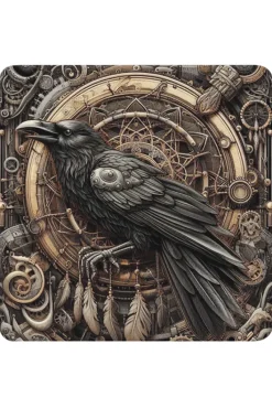 Oakhart Industries Raven Coaster Art087