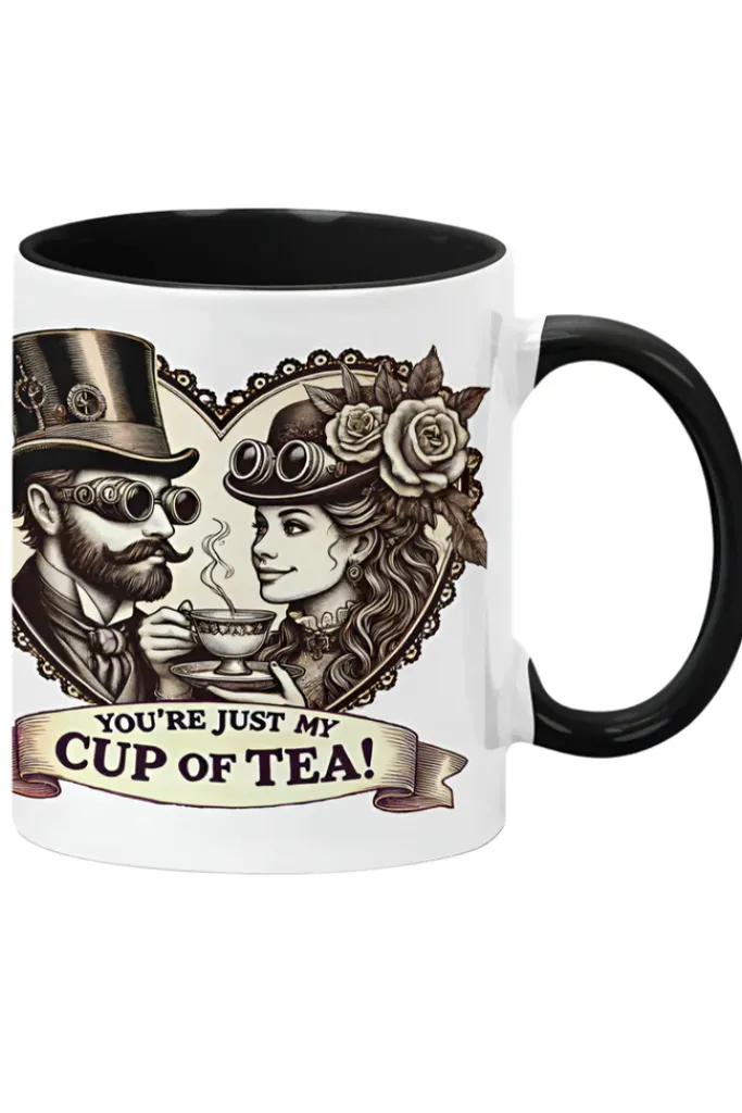Oakhart Industries Oakhart Just My Cup of Tea Valentines Mug