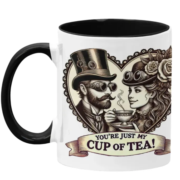 Oakhart Industries Oakhart Just My Cup of Tea Valentines Mug
