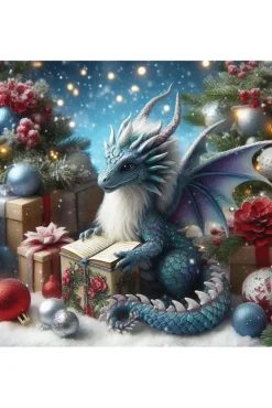 Oakhart Industries Oakhart Magical Dragon Christmas Card