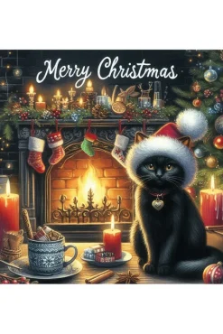Oakhart Industries Oakhart Purr-fectly Wonderful Christmas Card