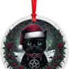 Oakhart Industries Oakhart Santa Cat Christmas Ornament 2
