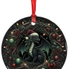 Oakhart Industries Oakhart Santa Dragon Christmas Ornament