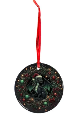 Oakhart Industries Oakhart Santa Dragon Christmas Ornament