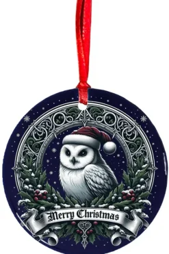 Oakhart Industries Oakhart Santa Owl 2 Christmas Ornament