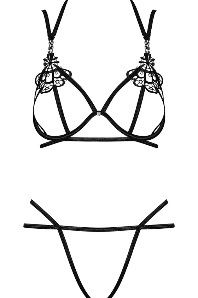 Obsessive Badossa Bra and Thong (L/XL)