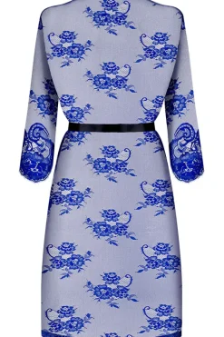 Obsessive Blue Lace Kimono (L/XL)