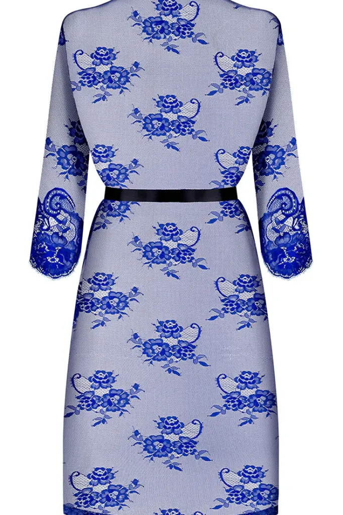 Obsessive Blue Lace Kimono (L/XL)