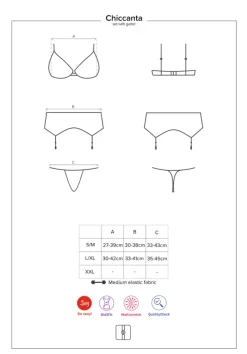 Obsessive Chiccanta Set (L/XL)