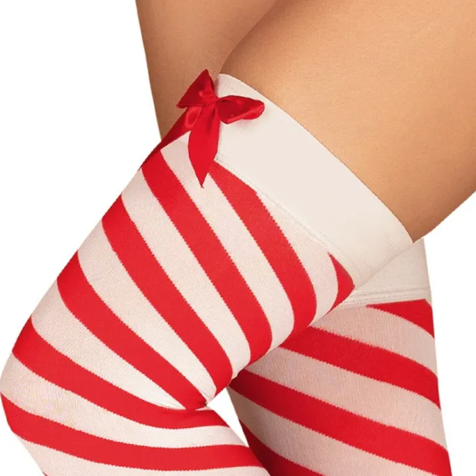 Obsessive Christmas Hold-Up Stockings (S/M)