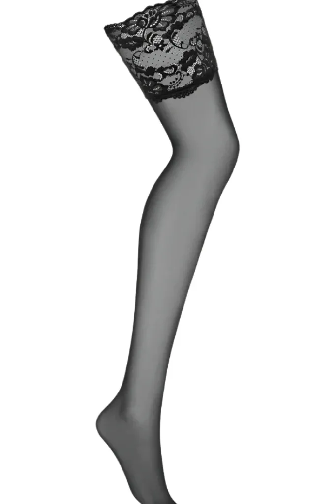 Obsessive Classic Black Stockings
