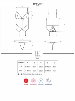 Obsessive Corset Set (L/XL)