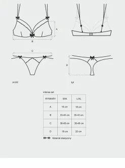 Obsessive Intensa Bra and String