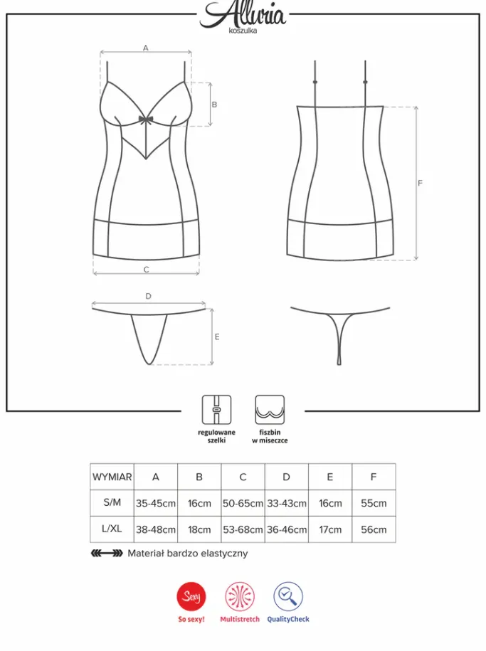 Obsessive Lingerie Alluria chemise