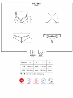 Obsessive Lingerie Duo Set