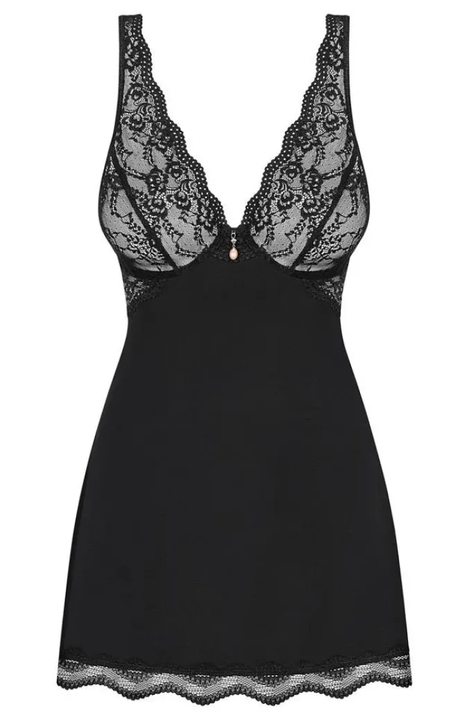 Obsessive Luvae Chemise and String