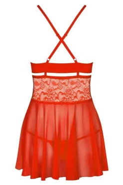 Obsessive Red Babydoll