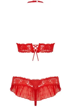 Obsessive Red Lingerie Set (S/M)