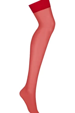 Obsessive Red Stockings S800 (L/XL)