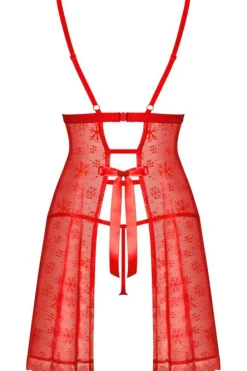 Obsessive Set Claussica Backless Chemise