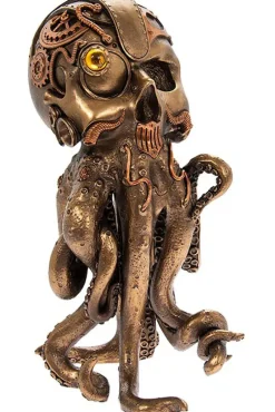 Steampunk Fantasy Octo Cyborg