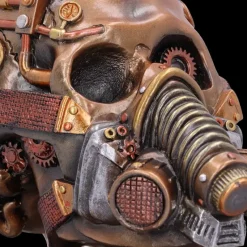 Nemesis Now Octo Respiration Bronze Steampunk Skull