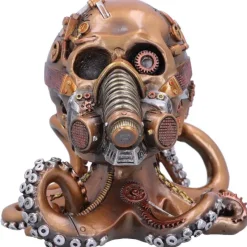 Nemesis Now Octo Respiration Bronze Steampunk Skull