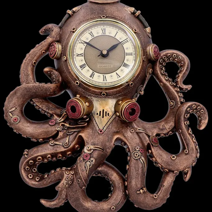 Nemesis Now Octoclock Steampunk Octopus Clock