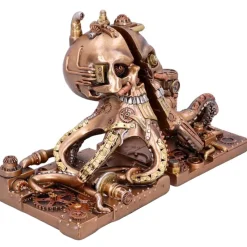 Nemesis Now Octonium Steampunk Bookends