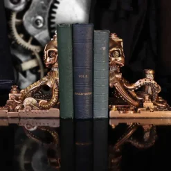 Nemesis Now Octonium Steampunk Bookends