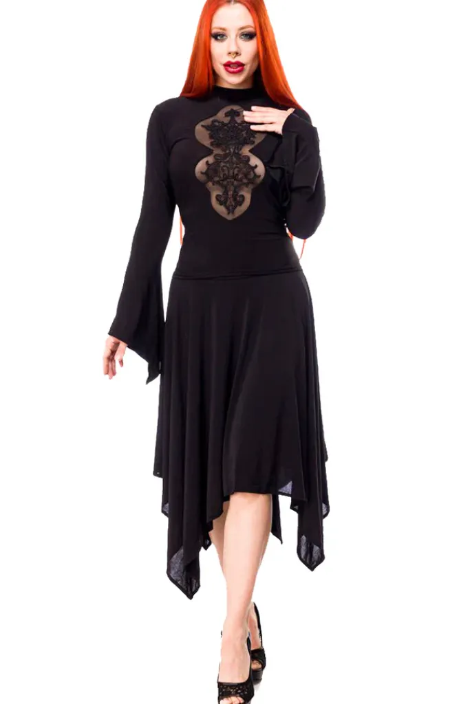 Ocultica Black Lace Dress