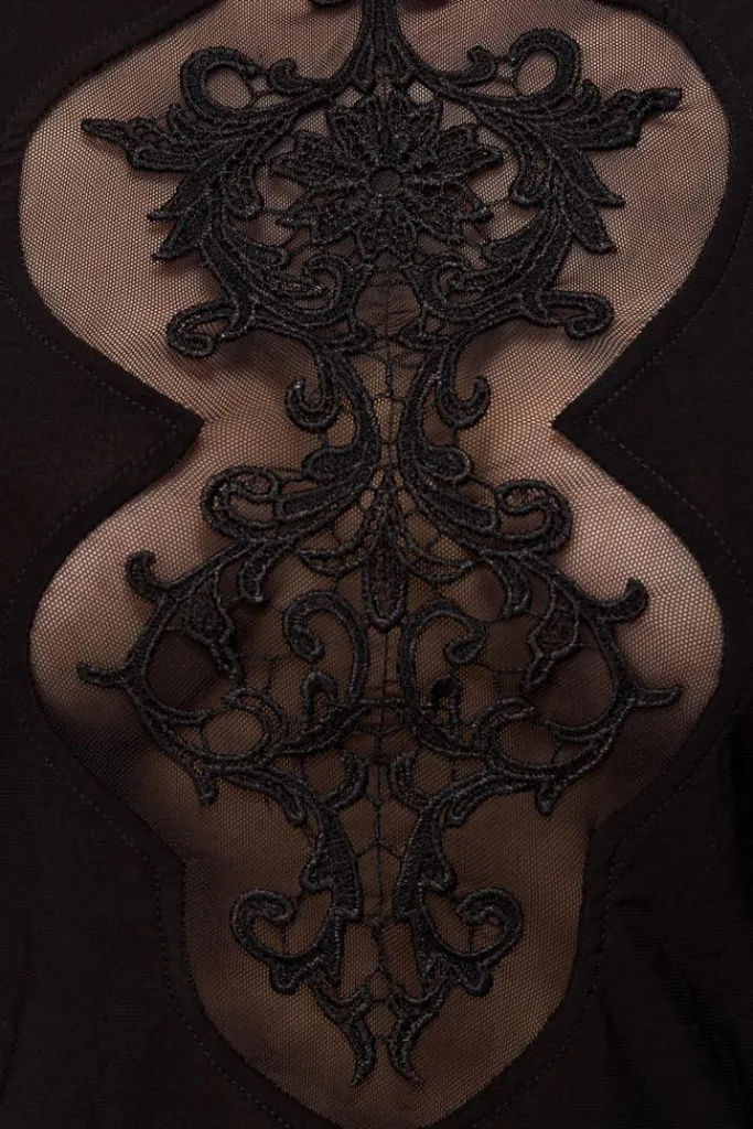 Ocultica Black Lace Dress