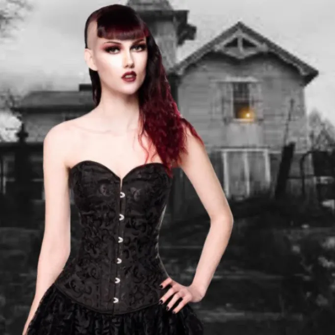 Ocultica Brocade Corset
