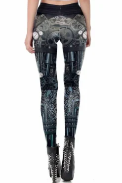 Ocultica Clockwork Steampunk Leggings