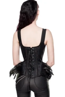 Ocultica Corset with Feathers