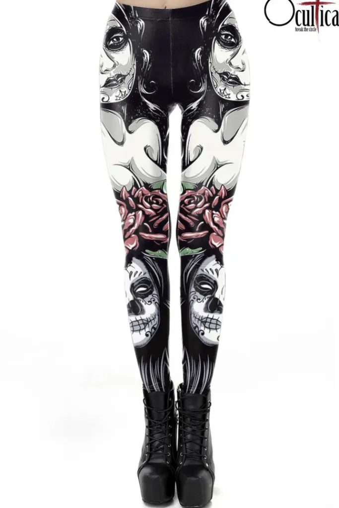 Ocultica Día de Muertos Leggings