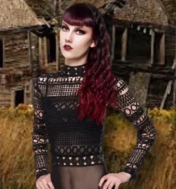 Ocultica Gothic Body Aus Spitze