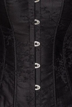 Ocultica Gothic Corset with Lace Sleeves