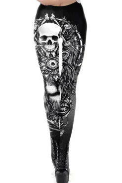 Ocultica Skull Leggings