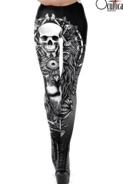 Ocultica Skull Leggings