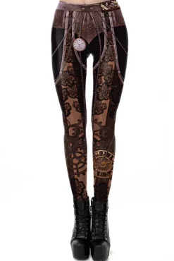 Ocultica Steampunk Leggings