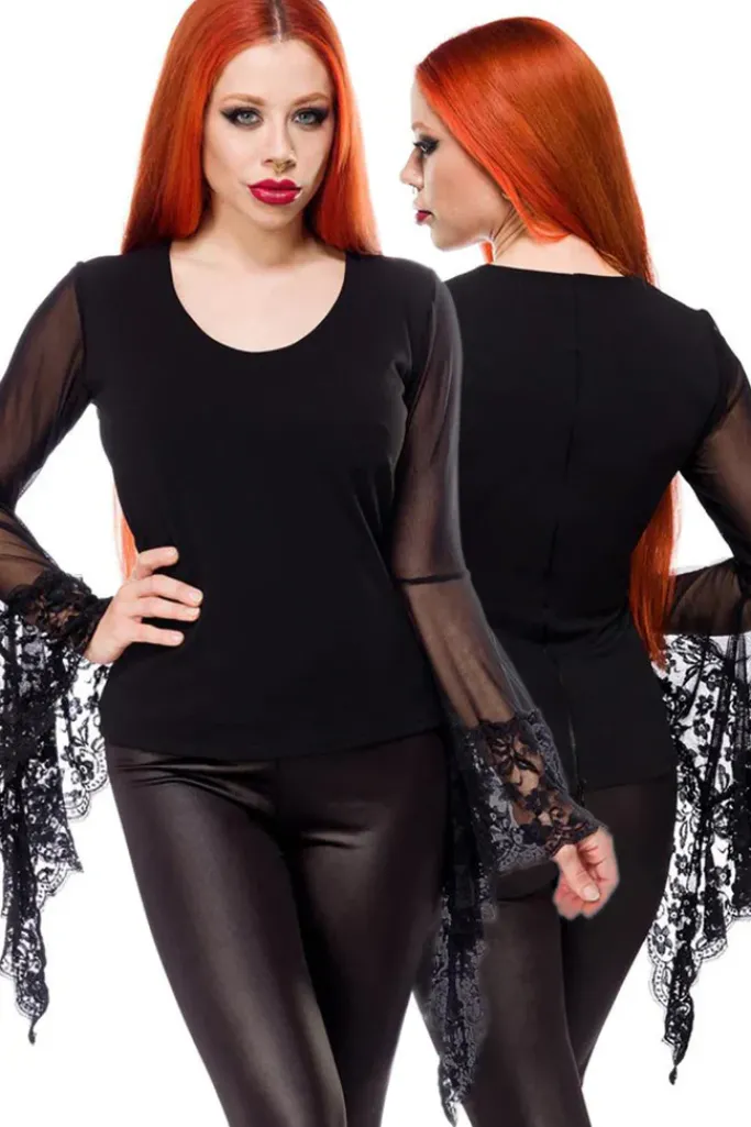 Ocultica Top with Lace