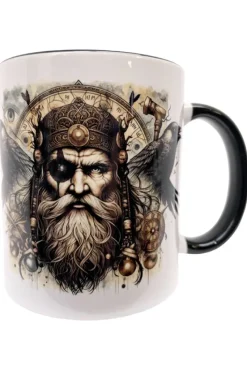 Oakhart Industries Odin and Raven Mug Art100